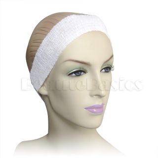Disposable Elastic Spa Headband Facial Hair Band 50 Ct AH1054