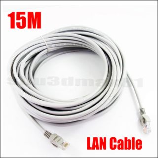 15m 50 ft cat5 cat5e network ethernet lan cable s006