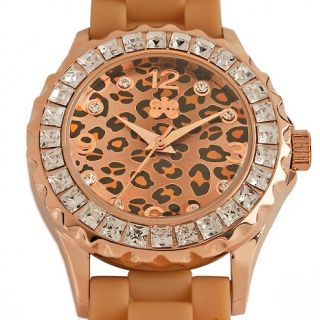 Curations with Stefani Greenfield Exotic Sport Watch with Animal Pr