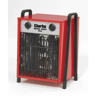 Clarke Devil 6009 3 Phase 9KW Industrial Electric Fan Heater