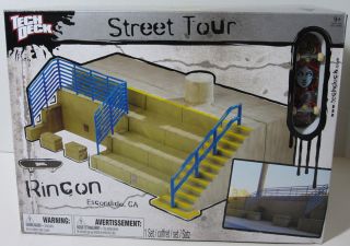 Tech Deck Street Tour Rincon Escondido CA Playset New
