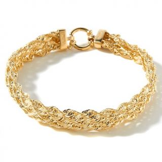Michael Anthony Jewelry® 10K Five Row Rope Bracelet