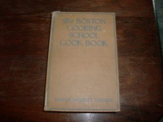  Fannie Farmer Cookbook from 1939