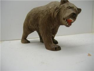 old blackforest carved bear