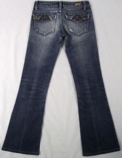 Paige Premium Denim Fairfax Jeans Five Pocket Medium Wash Sz 24