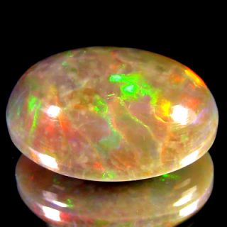70 ct Excellent Multicolor Flashing Play Ethiopia Rainbow Opal