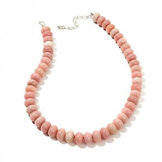 Jewelry Necklaces Beaded Jay King Xinjiang Pink Rose Stone Beaded