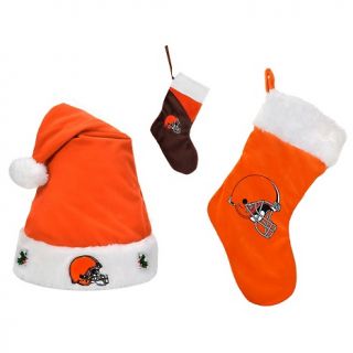 139 371 nfl holiday stocking set by team beans browns note customer