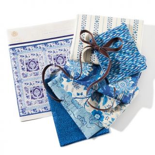 140 316 anna griffin anna griffin willow quilted throw kit rating 3 $