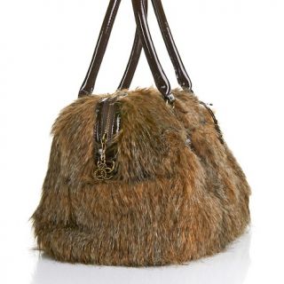 Queen Collection Queen Collection Long Hair Faux Fur Weekender