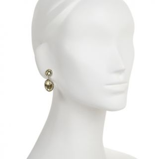 Jewelry Earrings Drop Treasures of India Lemon Quartz and Peridot