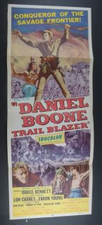 Faron Young Daniel Boone Trail Blazer Signed Poster