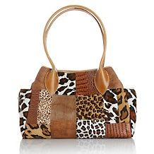 clever carriage company exotic patchwork satchel $ 149 98
