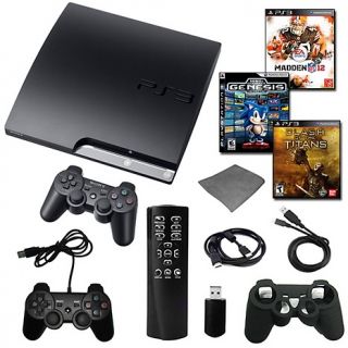 Playstation 3 160GB 3 Game Bundle with Remote, Extra Controller and