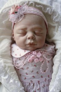 Reborn baby doll girl Angelina, Kaya sculpt by eva helland 21 inch