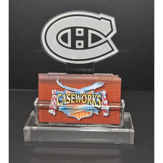 229 164 nhl team logo business card holder montreal canadiens rating