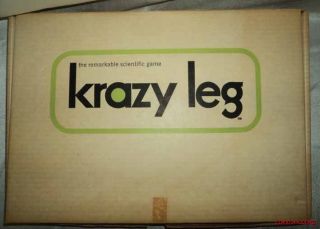 VINTAGE SCIENTIFIC KRAZY LEG GAME RATHCON INC SCIENCE LEARNING