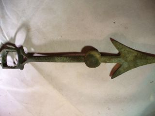  Old Kretzer Brass Lightning Rod Arrow