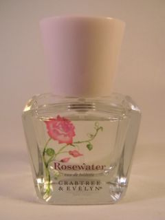 Rosewater Rose Crabtree Evelyn Spray Perfume 1oz Eau de Toilette 30 ml
