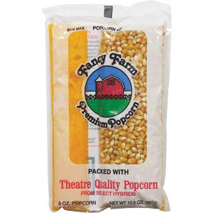 Fancy Farms Popcorn Kit for 8 oz Machine 24 Packs 10 6 Oz