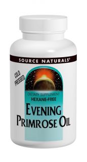 Evening Primrose Oil 500mg Source Naturals Inc 30 Softgel