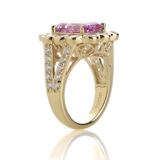 Jewelry Rings Cocktail Jean Dousset Absolute™ Emerald Cut Pink