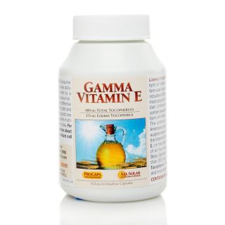 Andrew Lessman Gamma Vitamin E Tocopherol Supplement   30 Caps