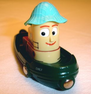 RETIRED RARE brio Theodore Tugboat EMILY wooden train magnet magnetic