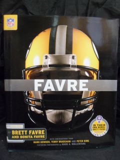 FAVRE Book Green Bay Packers QB Brett Favre