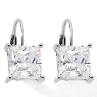 182 908 absolute 4ct absolute princess cut lever back earrings note