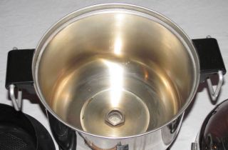 Farberware Stainless Steel Automatic 12 36 Cup Coffee Urn L1360 Used
