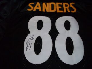 Pittsburgh Steelers Emmanuel Sanders Autographed Jersey