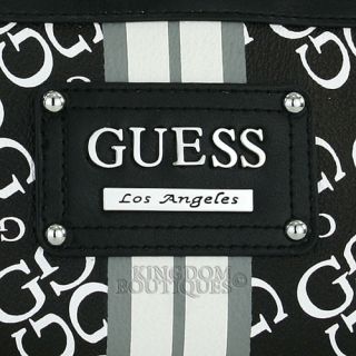New Guess Purse Womens Handbag Eunice Wristlet Clutch SM Bag Black