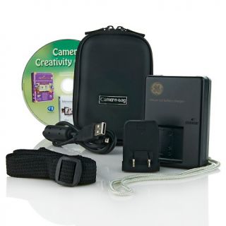 GE E1680W 16MP 8X Zoom Digital Camera with Carry Case and Software at