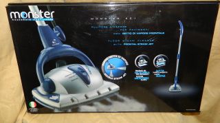 Euroflex Monster Floor Steam Cleaner Blue EZ1 New in Box