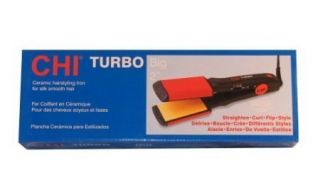 CHI Turbo Ceramic Flat Iron Regular 2 Inch Hair Straightener BRAND NEW