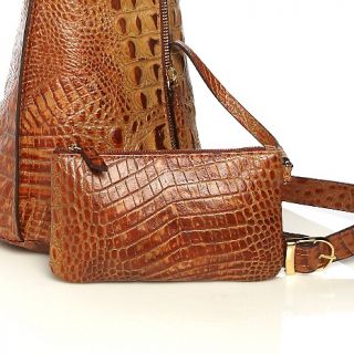 Patti for Hung on U Embossed Leather Hornback Bag