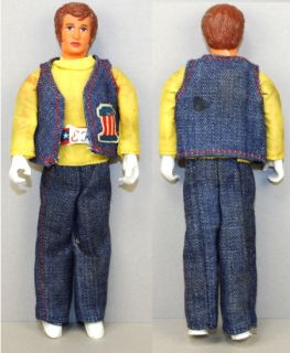 Evel Knievel 1970s Ideal Road N Trail Adventurer Figure