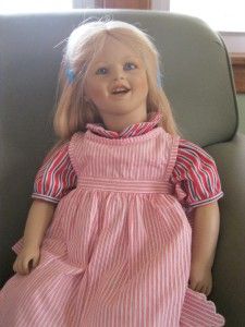 Annette Himstedt Doll Lisa 26 Barefoot Children Series 1987