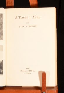 1960 Evelyn Waugh A Tourist in Africa First Edition in Unclipped