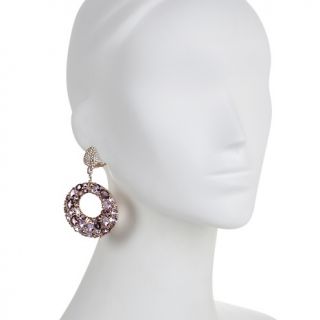 Joan Boyce My Complete Fantasy Rosetone Clip On Drop Earrings