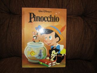  Book Pinocchio Walt Disney 95 Pages of Your Favorite Characters