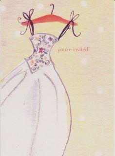 25 Bridal Shower Invitations Wedding Bride Greeting Cards Party Fill