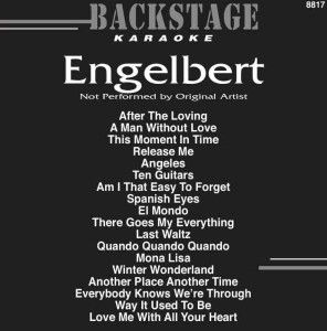 Karaoke CD G Backstage 8817 Engelbert 18 Classics New