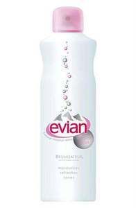 Evian French Mineral Water Facial Spray Toner 5 Oz