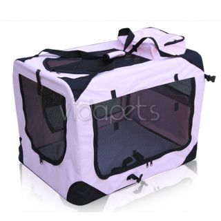  Duty Travel Soft Foldable Dog Cage Crate Kennel Carrier House