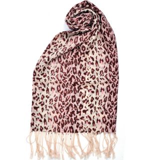Hot Sale 100 Wool Scarf Shawl Wrap Leopard Print Fashion Womens Autumn