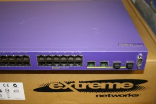 Extreme Networks x150 24T Summit 24 Port Layer 2 Edge Switch XOS 12 6