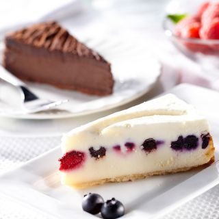 211 867 eli s cheesecakes duo 8 belgian chocolate and 8 mixed berry