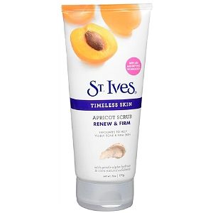 St Ives Timeless Skin Apricot Scrub Renew Firm 6 oz 170 G